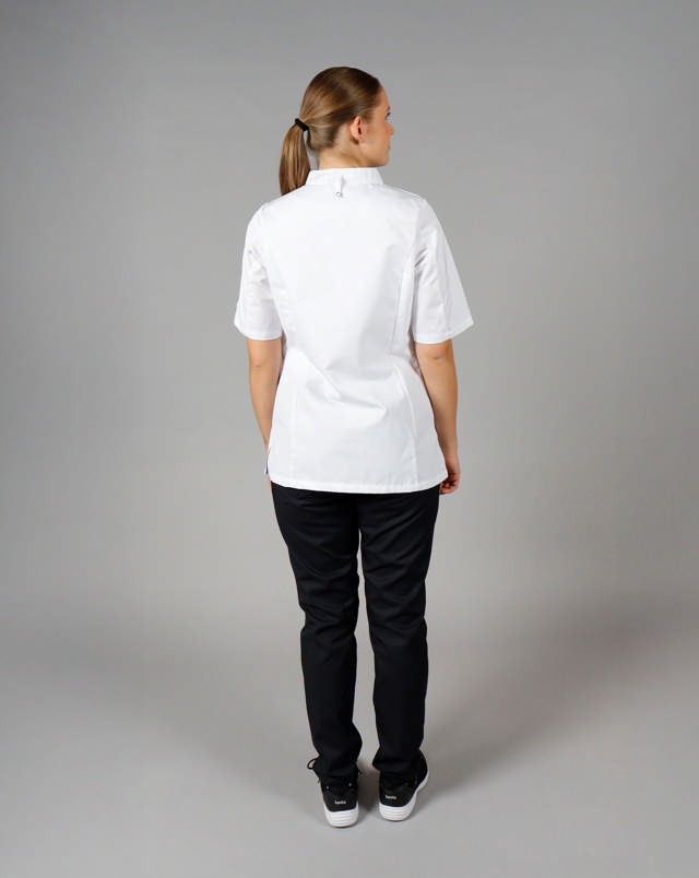 Damekokkejakke, 1/4 ærme