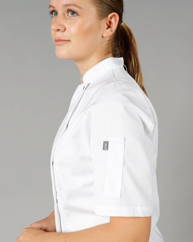 Damekokkejakke, 1/4 ærme