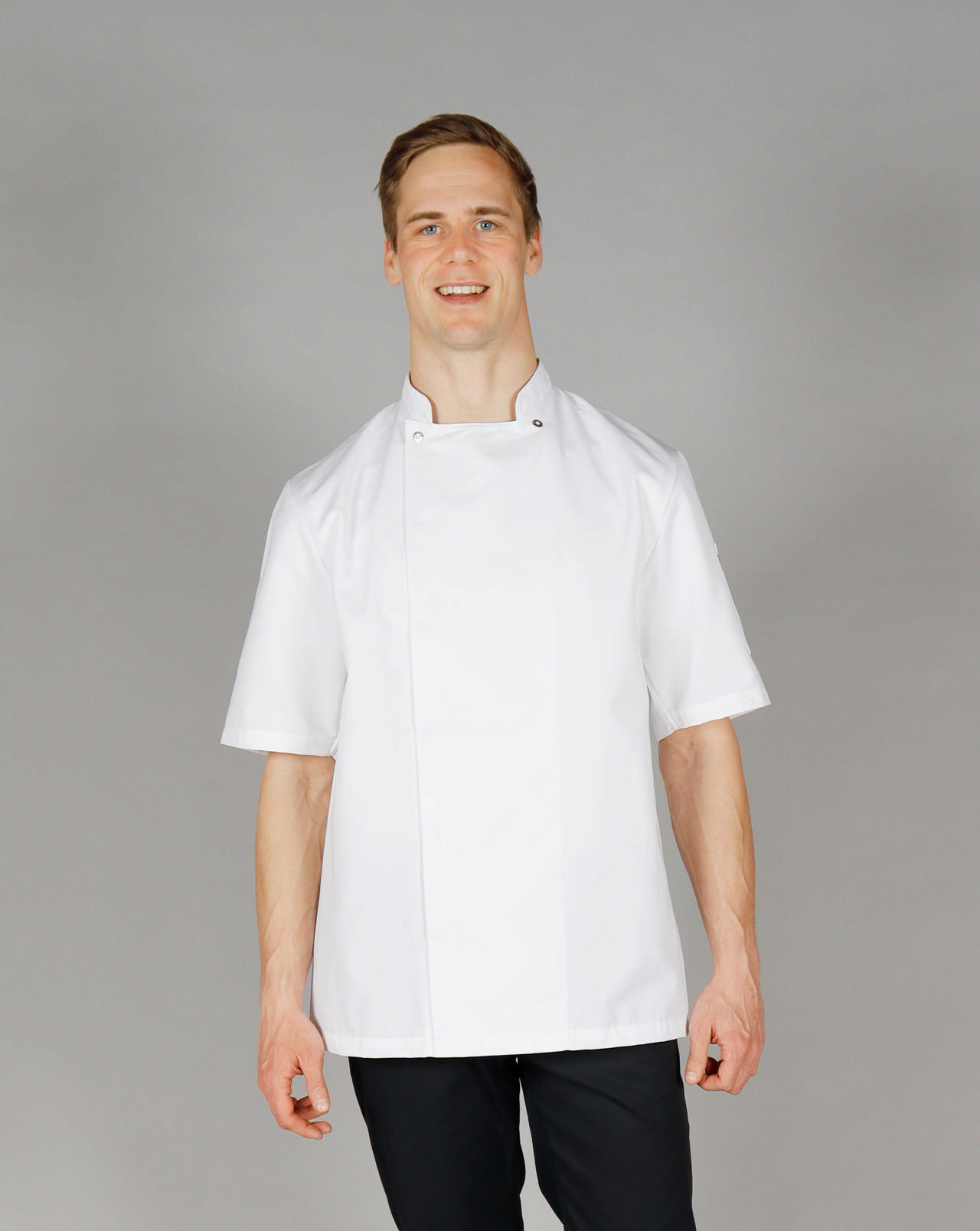 Kokkejakke | Korte ærmer