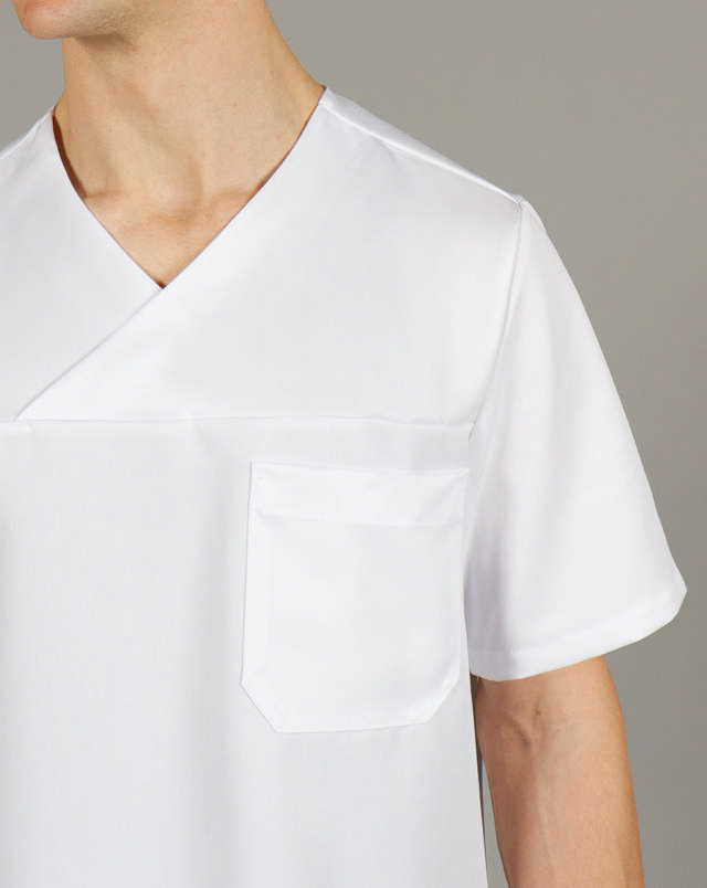 Unisex-busseronne - Hvid