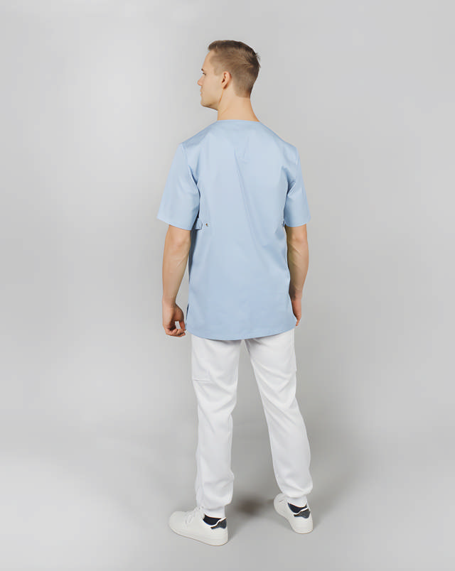 Unisex-busseronne - Lyseblå