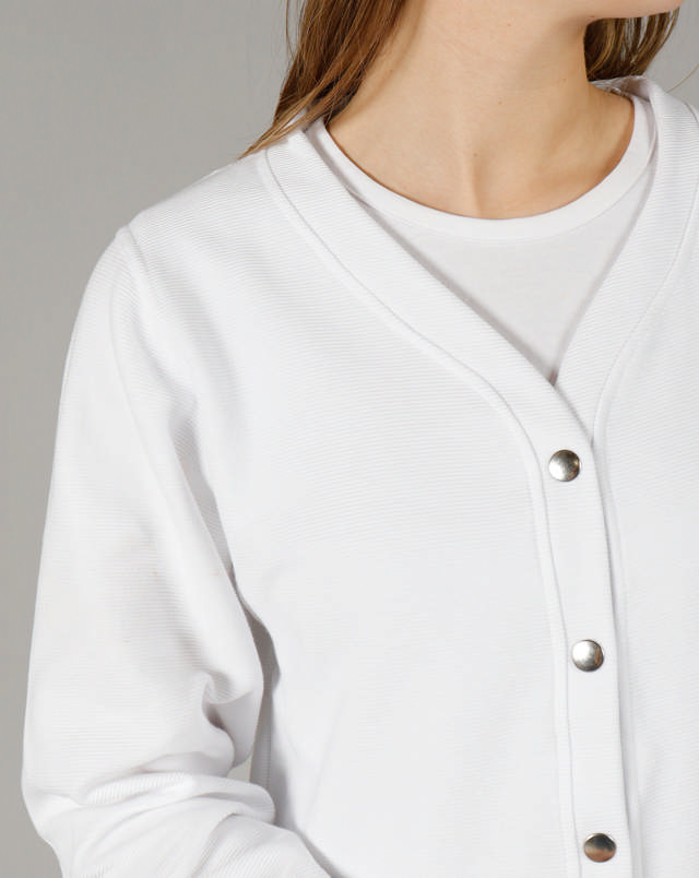 Knit jacket | Soft | Ottoman